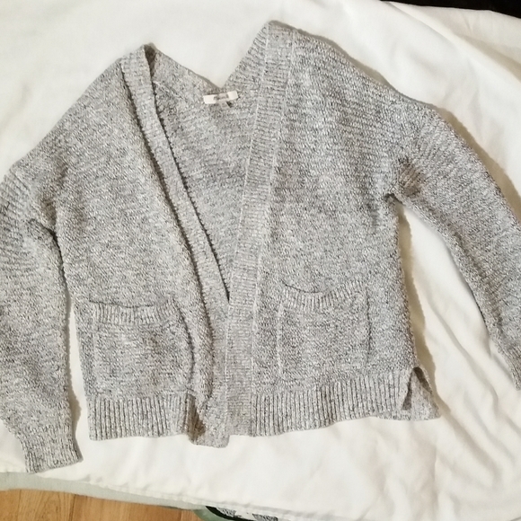 Madewell Grey Cardigan Sweater - Picture 3 of 8